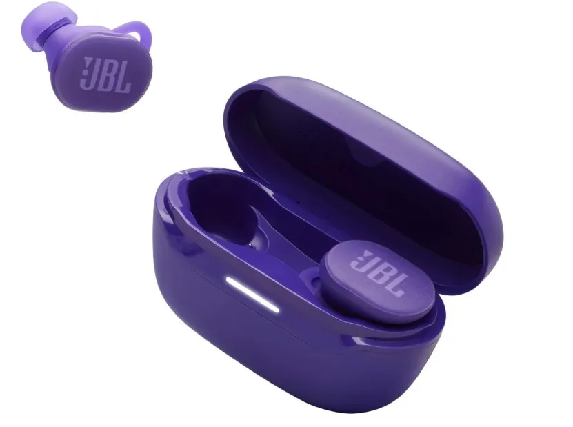 JBL Endurance Race 2, True Wireless Bluetooth Earbuds, 48 hrs Battery, IP68 Water and Dust Resistance, Noise Cancellation, Pure Bass Sound, Smart Ambient, Sports Modes, Purple - JBLENDURACE2PUR