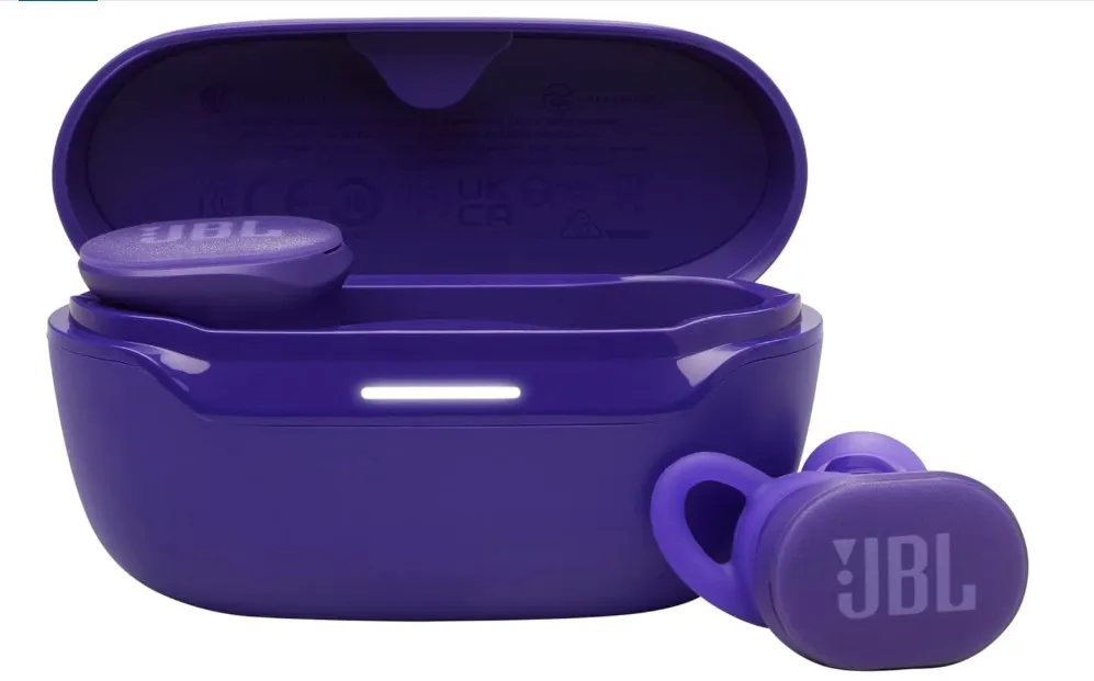 JBL Endurance Race 2, True Wireless Bluetooth Earbuds, 48 hrs Battery, IP68 Water and Dust Resistance, Noise Cancellation, Pure Bass Sound, Smart Ambient, Sports Modes, Purple - JBLENDURACE2PUR