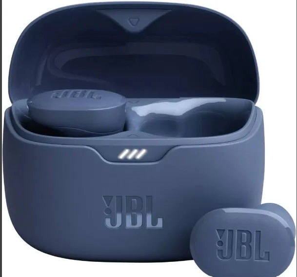 JBL Tune Buds True Wireless Noise Cancellling Earbuds, Pure Bass Sound, Bluetooth 5.3, LE Audio Support, Smart Ambient, 4-Mic Technology, 48H Battery, Water and Dust Resistant - Blue | JBLTBUDSBLU