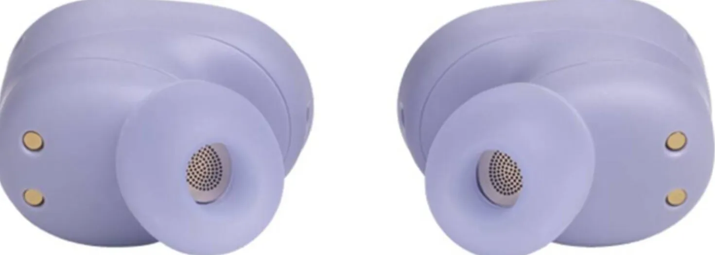JBL Tune Buds True Wireless Noise Cancellling Earbuds, Pure Bass Sound, Bluetooth 5.3, LE Audio Support, Smart Ambient, 4-Mic, 48H Battery, Water and Dust Resistant, Purple | TBUDSPUR 3