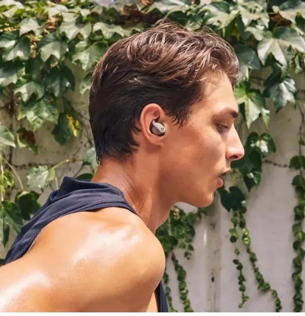Beats Powerbeats Fit Wireless Earbuds Gravel Grey 5
