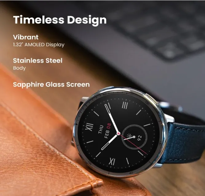Amazfit Active 2 Smart Watch - Premium