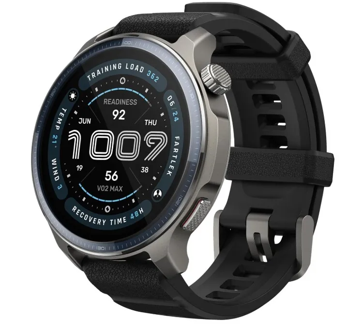 Amazfit Balance 2 Smart Watch 47mm AMOLED Sapphire Glass Display, Offline Maps, Dual Band GPS