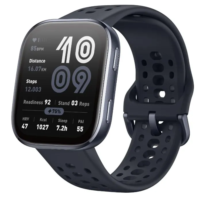 Amazfit Bip 6 Smart Watch 46mm, 14 Day Battery, 1.97" AMOLED Display, GPS & Free Maps, AI, Bluetooth Call & Text, Health, Fitness & Sleep Tracker, 140+ Workout Modes, 5 ATM Water-Resistance