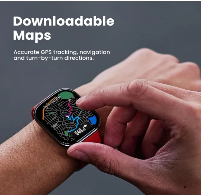 Amazfit Bip 6 Smart Watch 46mm, 14 Day Battery, 1.97" AMOLED Display, GPS & Free Maps, AI, Bluetooth Call & Text, Health, Fitness & Sleep Tracker, 140+ Workout Modes, 5 ATM Water-Resistance 3