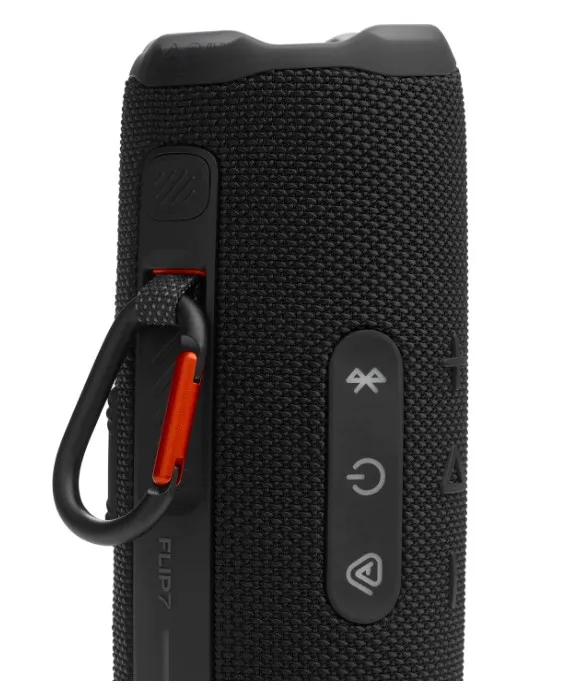JBL Flip 7 - JBL Pro Sound with AI Sound Boost, up to 16 hours of playtime, multi-speaker connection via Auracast, and waterproof, dustproof, drop-proof design for all adventures – Black 4