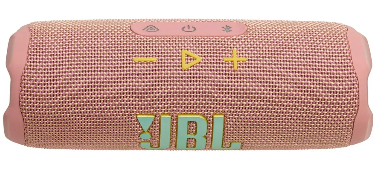 JBL Flip 7 - JBL Pro Sound with AI Sound Boost, up to 16 hours of playtime, multi-speaker connection via Auracast, and waterproof, dustproof, drop-proof design for all adventures – Pink. 4
