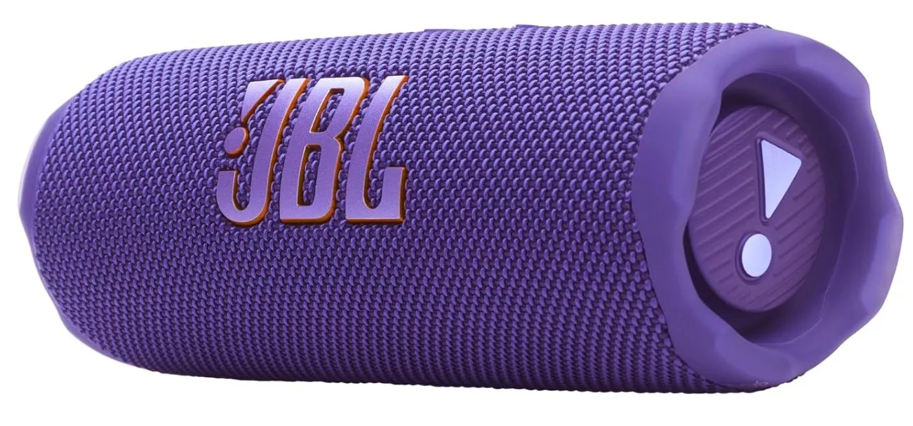 JBL Flip 7 - JBL Pro Sound with AI Sound Boost, up to 16 hours of playtime, multi-speaker connection via Auracast, and waterproof, dustproof, drop-proof design for all adventures – Purple.
