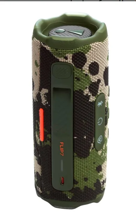 JBL Flip 7 - JBL Pro Sound with AI Sound Boost, up to 16 hours of playtime, multi-speaker connection via Auracast, and waterproof, dustproof, drop-proof design for all adventures – Squad. 3