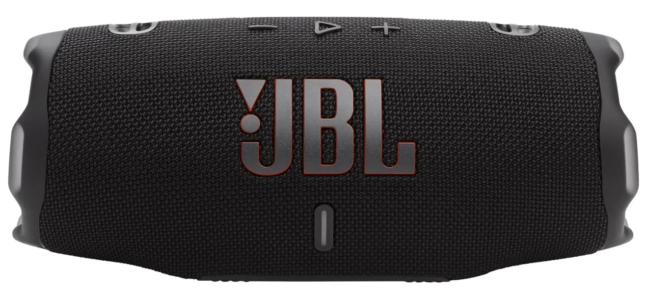 JBL Charge 6 – Portable Waterproof Bluetooth Speaker with Power Bank & Auracast, 28H Playtime, Fast Charging, Drop-Proof Design, Powerful Sound – Black