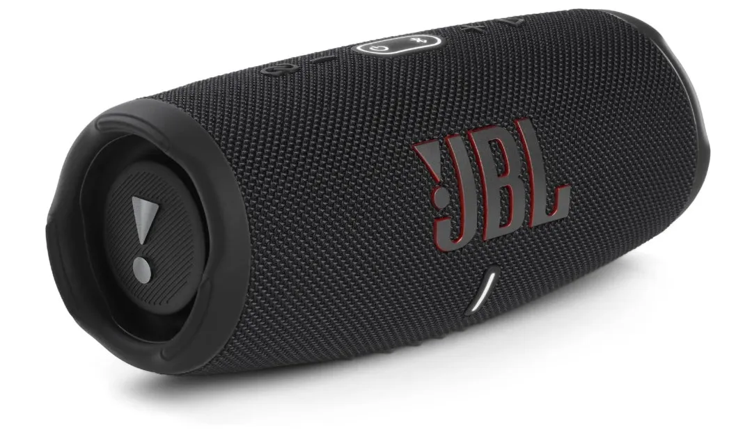 Jbl Charge 5 - Portable Bluetooth Speaker With Deep Bass, Ip67 Waterproof And Dustproof, 20 Hours Of Playtime, Built-In Powerbank, In Black