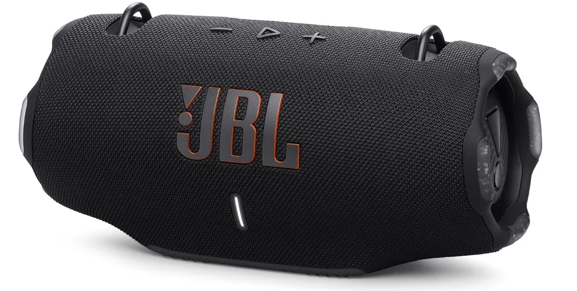 JBL Xtreme 4 Portable waterproof speaker with AURACAST (connect multiple Speaker), massive JBL Pro Sound and convenient shoulder strap, Black