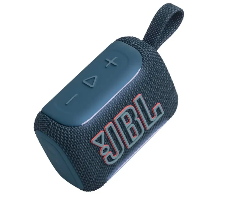 JBL Go 5 Portable Bluetooth Speaker with Ambient Edge Lighting, IP68 Waterproof & Dustproof, 10H Playtime, AirTouch Stereo Pairing, Auracast™, USB-C Lossless Audio – Compact & Drop-Proof, Blue 4