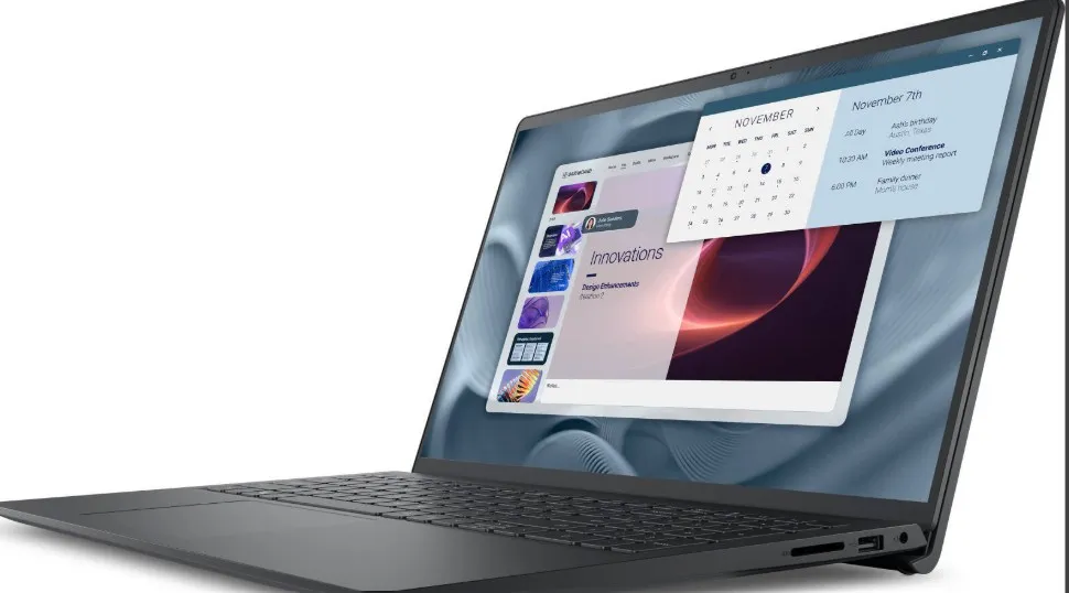 Dell Pro 15 Essential Laptop, 15.6" FHD IPS 120Hz Display, Intel Core i7-1355U, 16GB RAM, 512GB SSD, Intel UHD Graphics, English Keyboard, No OS, Carbon Black | PV15250