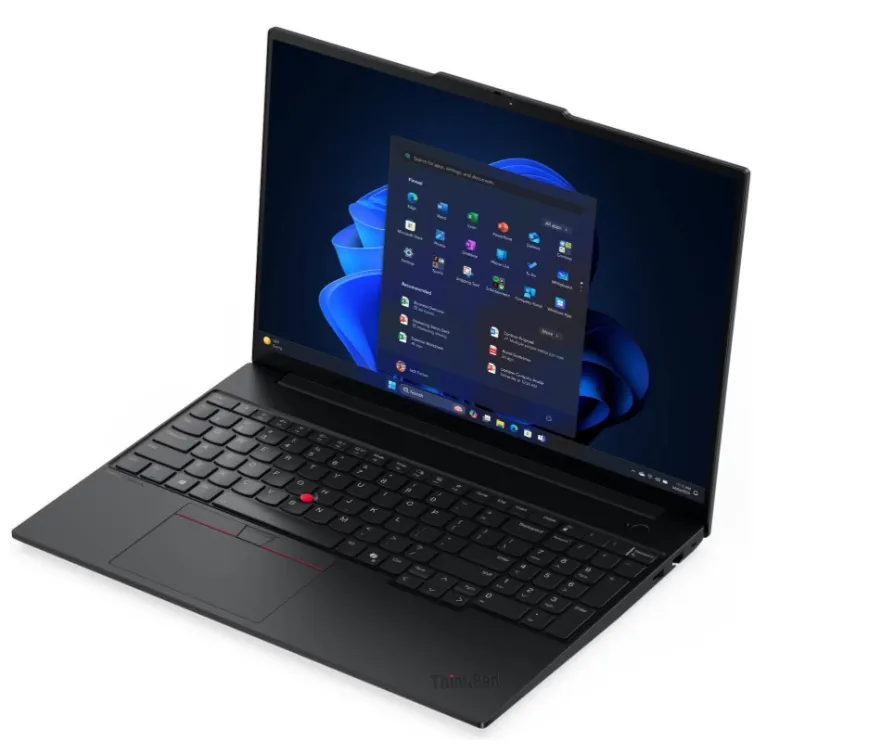  Lenovo ThinkPad E16 Gen 3 Laptop, 16" WUXGA IPS 60Hz Display, Intel Core Ultra 7 256V, 16GB RAM, 512GB SSD, Intel Arc Graphics 140V, English (EU) K/B, No OS, Black | 22AY0016GQ 3
