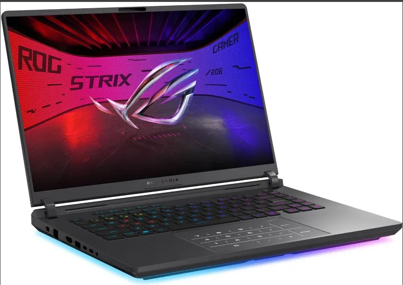ASUS ROG Strix G16 G615LP Gaming Laptop, 16" 2.5K IPS 240Hz Display, Intel Core Ultra 9 275HX, 32GB RAM, 1TB SSD, NVIDIA RTX 5070 8GB, English K/B, Win11, Eclipse Gray | 90NR0LN1-M000R0 3