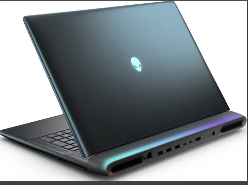 Dell Alienware 18 Area-51 Gaming Laptop, 18" WQXGA 300Hz Display, Intel Core Ultra 9 275HX, 64GB RAM, 2TB SSD, GeForce RTX 5090 24GB, English K/B, Win11, Liquid Teal | AW-18-AA18250-008-ENG / 8X38D 4