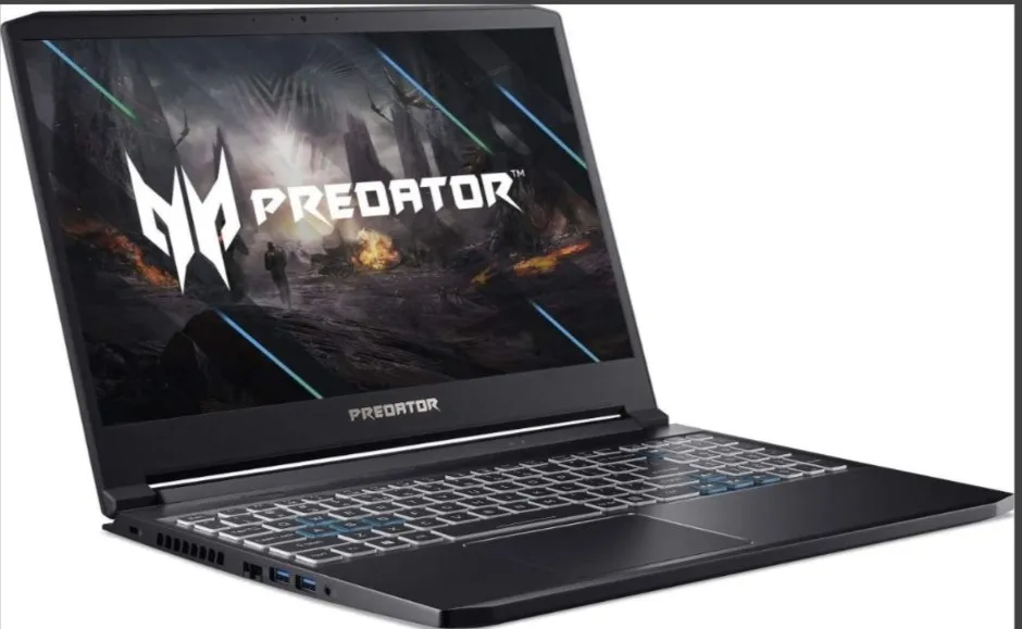 Acer Predator Triton 500 PT515-52-73L3 15.6" FHD Gaming Laptop, Intel Core i7 10750H 2.6Ghz, 16GB RAM, 512GB SSD, GeForce RTX 2070 Super 8GB GPU, ENG K/B, Win10Home, Black | NH.Q6XAA.002