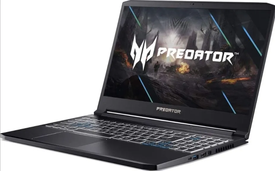 Acer Predator Triton 500 PT515-52-73L3 15.6" FHD Gaming Laptop, Intel Core i7 10750H 2.6Ghz, 16GB RAM, 512GB SSD, GeForce RTX 2070 Super 8GB GPU, ENG K/B, Win10Home, Black | NH.Q6XAA.002
