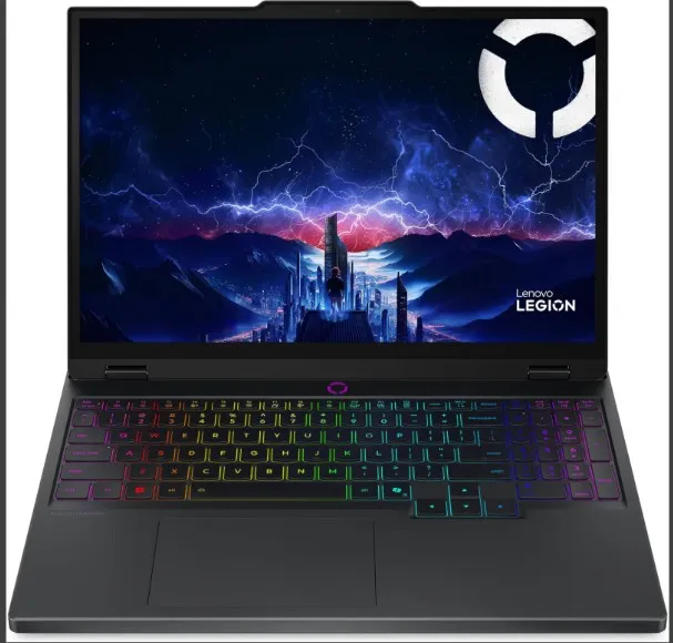 Lenovo Legion 5 15IRX10 Gaming Laptop, 15.1" WQXGA OLED 165Hz Display, Intel Core i9-14900HX, 16GB RAM, 1TB SSD, GeForce RTX 5070 8GB GPU, English-Arabic K/B, No OS, Eclipse Black | 83LY0007US