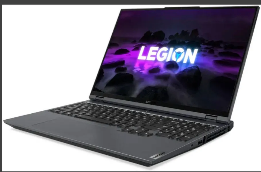 Lenovo Legion 5 Pro 16ACH6H Gaming Laptop, 16" WQXGA 165Hz IPS Display, AMD Ryzen 7 5800H, 16GB RAM, 512GB SSD, NVIDIA GeForce RTX 3060 6GB, RGB Backlit Eng KB, No OS, Grey | 82JQ011ARM