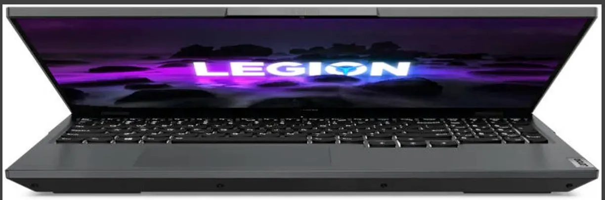 Lenovo Legion 5 Pro 16ACH6H Gaming Laptop, 16" WQXGA 165Hz IPS Display, AMD Ryzen 7 5800H, 16GB RAM, 512GB SSD, NVIDIA GeForce RTX 3060 6GB, RGB Backlit Eng KB, No OS, Grey | 82JQ011ARM 3