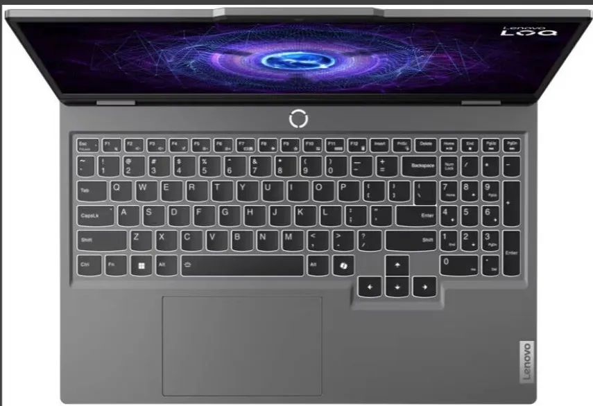 Lenovo LOQ 15IRX9 Gaming Laptop, 15.6" FHD 144Hz IPS Display, Intel Core i7-13650HX Processor, 16GB RAM, 512GB SSD, GeForce RTX 3050 6GB GPU, White Backlit ENG K/B, No OS, Luna Grey | 83DV0072PS 5