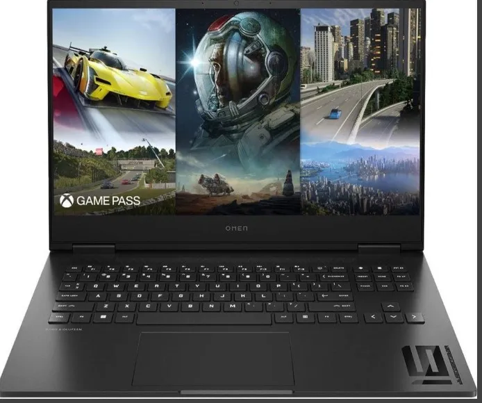 HP OMEN 16-wd0013dx Gaming Laptop, 16.1" FHD 144Hz IPS Display, Intel Core i5-13420H, 16GB RAM, 512GB SSD, NVIDIA GeForce RTX 4050 6GB GPU, Backlit ENG K/B, Win 11, Shadow Black | 7H1Z1UA