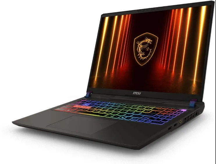 MSI Vector 16 HX AI A2XWIG Gaming Laptop, 16" QHD+ IPS 240Hz Display, Intel Core Ultra 9 275HX, 32GB RAM, 1TB SSD, GeForce RTX 5080 16GB, English-Arabic Keyboard, Win11, Cosmos Gray | 9S7-15M352-008