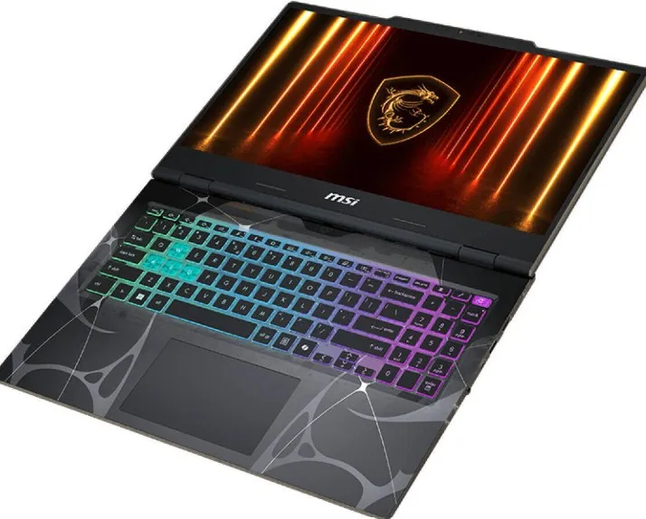 MSI CYBORG 15 Core 7 240H 16GB 512GB SSD 15.6" FHD 144Hz Win11 RTX 5060 8GB Black RGB Backlit Eng_KB 9S7-15Q342-256 4
