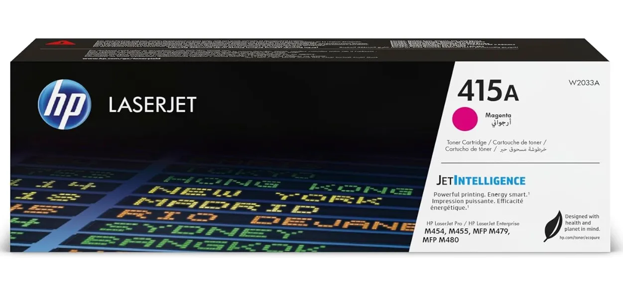 HP 415A Original LaserJet Toner Cartridge - Magenta | W2033A