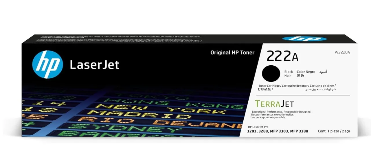 HP 222A Original laserjet Toner Cartridge Black