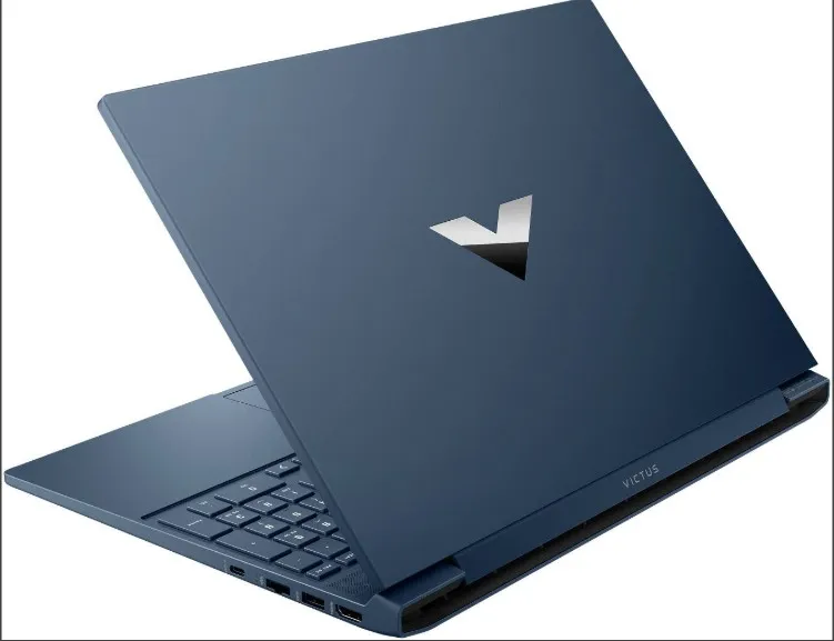 HP 15-fb3024ne Victus Gaming Laptop, 15.6" FHD IPS 144Hz Display, AMD Ryzen 7 7445H, 16GB RAM, 512GB SSD, GeForce RTX 3050 6GB GPU, English Keyboard, No OS, Blue | D13QTEA#ABV 4