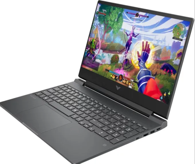 HP 15-fa2787nr Victus Gaming Laptop, 15.6" FHD IPS 144Hz Display, Intel Core i7-13620H Processor, 16GB RAM, 512GB SSD, GeForce RTX 5060 8GB GPU, English Backlit Keyboard, Win11, Mica Silver | BM7B7UA#ABA