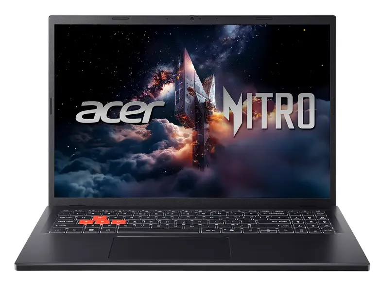Acer Nitro Lite Gaming Laptop, Intel Core i7-13620H Processor, 16GB DDR5 RAM, 512GB SSD, 6GB NVIDIA RTX 3050 Graphics, 16" 165Hz Display, Windows 11 Home, Backlit English & Arabic Keyboard, 1 Year Warranty | NH-DACEM-002
