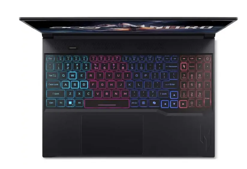 Acer Nitro V 16S AI Gaming Laptop, Intel Core 9 270H Processor, 16GB RAM, 1TB SSD, 8GB Nvidia RTX 5070 Graphics, 16" WQXGA 180Hz Display, Windows 11 Home, Backlit RGB English & Arabic Keyboard, 1 Year Warranty | NH.QXDEM.001 5