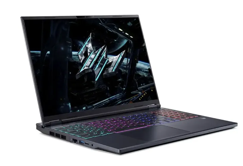 Acer Predator Helios Neo 16 AI Gaming Laptop, Intel Core Ultra 9 275HX Processor, 16GB RAM, 1TB SSD, 8GB Nvidia RTX 5060 Graphics, 16" WQXGA 180Hz Display, Windows 11 Home, 4-Zone RGB English & Arabic Keyboard, 1 Year Warranty | NH.QVQEM.001