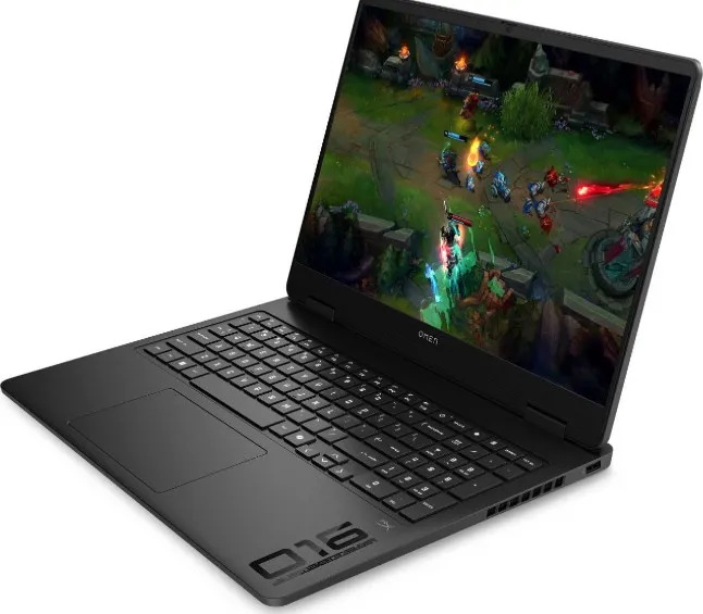 HP OMEN Slim 16-an0021ne Gaming Laptop, 16" 2K 165Hz IPS Display, Intel Core Ultra 7 255H, 16GB RAM, 1TB SSD, GeForce RTX 5060 8GB, Backlit Keyboard, Shadow Black | D13PYEA#ABV