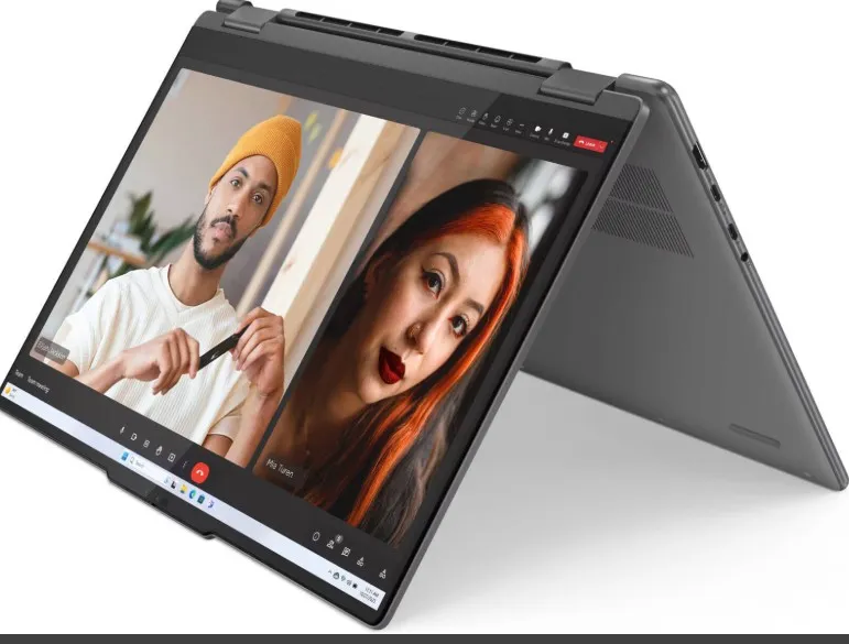 Lenovo Yoga 7 2-in-1 161ML9 Laptop, 16" WUXGA IPS Touchscreen Display, Intel Core Ultra 7 155U, AI Boost, 16GB RAM, 1TB SSD, Backlit K/B, Windows 11 Home, Storm Grey | 83DL0002US 4