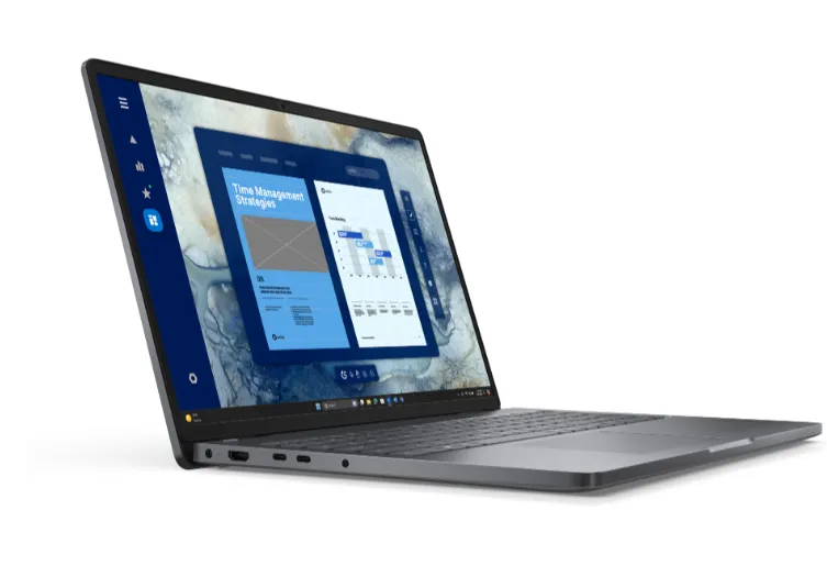 Dell Pro 16 PC16250 Laptop, Intel Core 5 120U Processor, 8GB RAM, 512GB SSD, 16" FHD Display, DOS, English & Arabic Keyboard, 1 Year Warranty | Dell-PRO16-8-512-DOS
