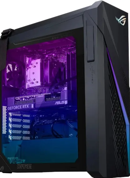 ASUS ROG Strix Tower Gaming Desktop, Intel Core i7-14700F, 32GB DDR5 RAM, 1TB NVMe SSD, GeForce RTX 4060 8GB, Wi-Fi 6E, ASUS USB Wired Mouse & Keyboard, Windows 11 Home | G16CHR-IS766