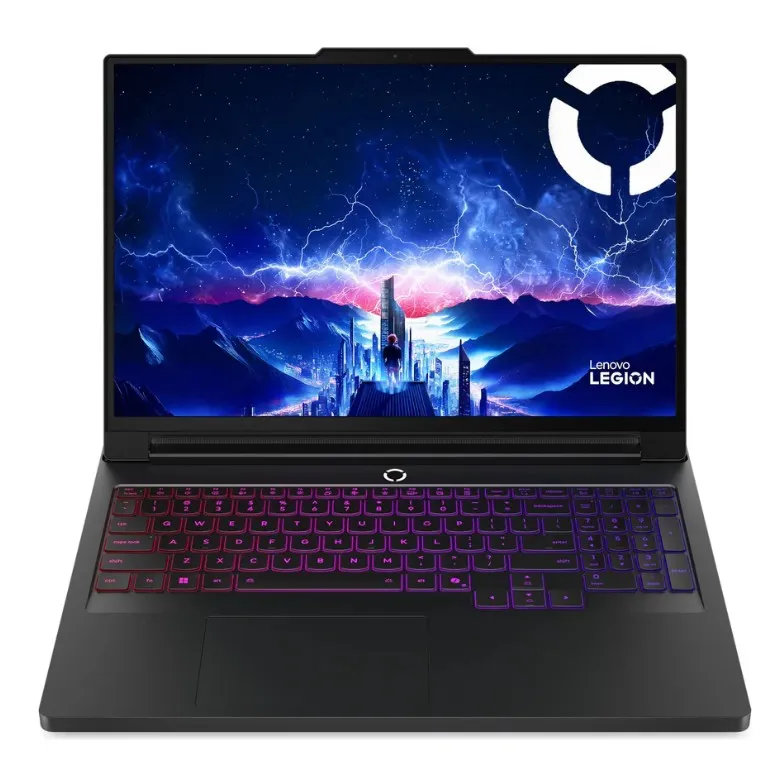 Lenovo Legion Pro 7 Gaming Laptop, Intel Core Ultra 9 275HX Processor, 64GB RAM, 2TB SSD, 16GB NVIDIA GeForce RTX 5080 Graphics, 16" WQXGA 240Hz OLED Display, DOS, English Per-Key RGB Backlit Keyboard, 1 Year Warranty | 83F50050PS