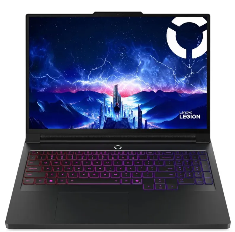 Lenovo Legion Pro 7 16IAX10H Intel Core 9 275HX Processor, 64 GB RAM, 2TB SSD, 16 GB NVIDIA RTX 5080, 16" WQXGA (2560x1600) OLED Display, DOS, English & Arabic Keyboard, 1 Year Warranty | 83F5005GAX