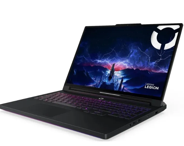 Lenovo Legion Pro 7 Gaming Laptop, Intel Core Ultra 9 275HX Processor, 64GB RAM, 2TB SSD, 24GB NVIDIA GeForce RTX 5090 Graphics, 16" WQXGA 240Hz OLED Display, Windows 11 Home, English & Arabic Per-Key RGB Backlit Keyboard, 2 Year Warranty | 83F5008MAX