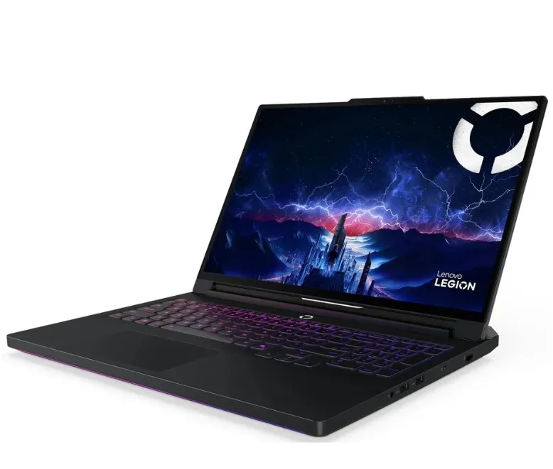 Lenovo Legion Pro 7 Gaming Laptop, Intel Core Ultra 9 275HX Processor, 64GB RAM, 2TB SSD, 16GB NVIDIA RTX 5080 Graphics, 16" WQXGA OLED 240Hz Display, Windows 11 Home, Backlit English & Arabic Keyboard, 2 Year Warranty | 83F5001SAX