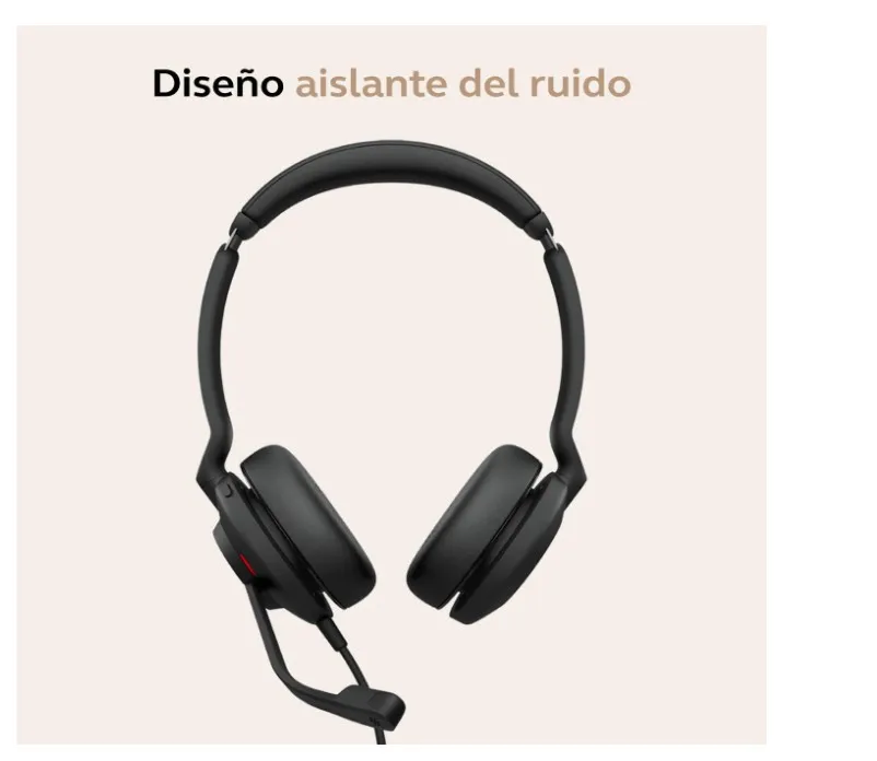 Jabra Evolve2 30 SE, USB C/A, MS Stereo, Telephone On Ear Headset Wired Stereo Black ( 23189-999-779 ) 5