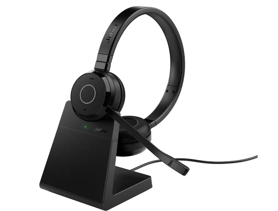 Jabra Evolve 65 TE - USB-A MS Stereo (Include Stand) Wireless Headset/Music Headphones ( 6699-833-399 )