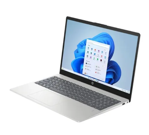 HP 15-fd0325ne Laptop, Intel Core 5 120U Processor, 24GB RAM, 512GB SSD, Integrated Intel Graphics, 15.6" FHD IPS Display, Windows 11 Home, English & Arabic Keyboard, Silver, 1 Year Warranty | D15FFEA 3