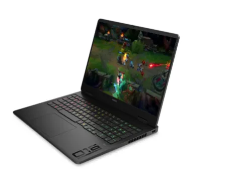 HP OMEN 16-am0057ne Gaming Laptop, Intel Core Ultra 7 255H Processor, 16GB DDR5 RAM, 512GB SSD, NVIDIA GeForce RTX 5070 8GB GDDR7, 16" 2K 165Hz IPS Display, DOS, RGB Backlit English & Arabic Keyboard, 1 Year Warranty | D13PQEA
