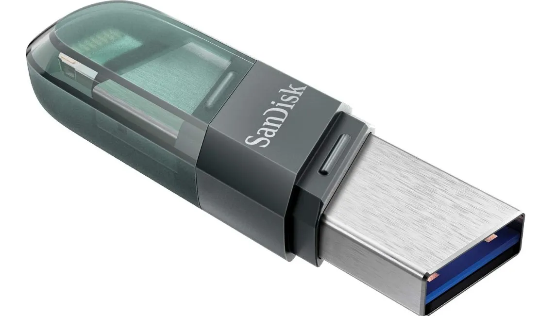 Sandisk 256GB Ixpand Flash Drive Flip Usb 3.1 Gen 1 For Iphone/Ipad Sdix90N 256G Gn6Nn, Green, Gn6Ne 3